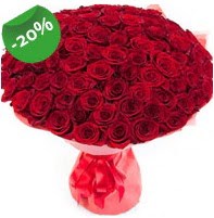 Özel mi Özel buket 101 adet kırmızı gül  Erzincan hediye çiçek yolla 