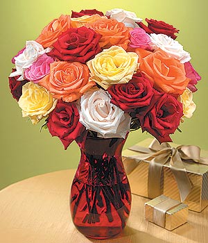  Erzincan hediye çiçek yolla  13 adet renkli gül 