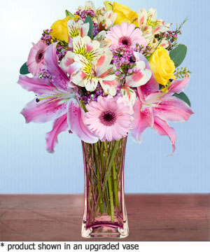 Anneme hediye karisik cam mevsim demeti  Erzincan çiçek gönderme sitemiz güvenlidir 