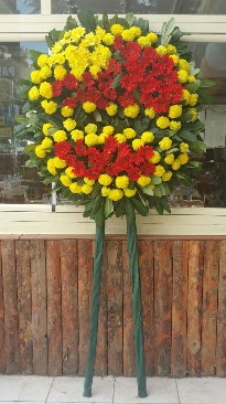 Cenaze çelengi çiçek modeli  Erzincan çiçekçiler 
