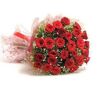 27 Adet kırmızı gül buketi  Erzincan kaliteli taze ve ucuz çiçekler 