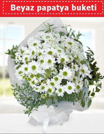 Beyaz Papatya Buketi  Erzincan ucuz çiçek gönder 